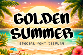 Golden Summer Demo Font