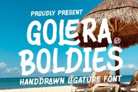 Golera Freebies Font