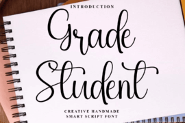 Grade Student Font