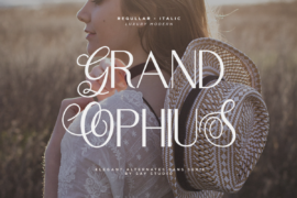 Grand Ophius Demo Font