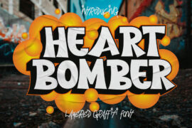 Heart Bomber Font Family