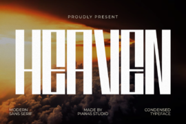 Heaven Font