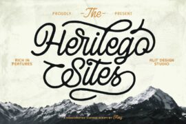 Herilego Sites Font