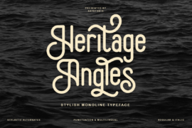 Heritage Angles DEMO Font