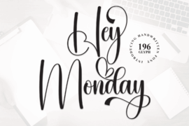 Hey Monday Font