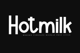 Hotmilk Font