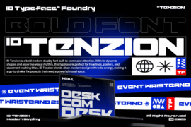 ID Tenzion Font