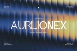 IT Aurlionex DEMO Font Family