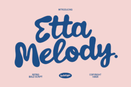 IT Etta Melody DEMO Font Family