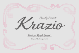 IT Krazio Demo Font