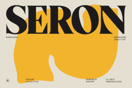 IT Seron Demo Font Family