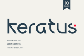 Keratus Font