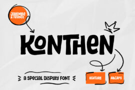 Konthen Font
