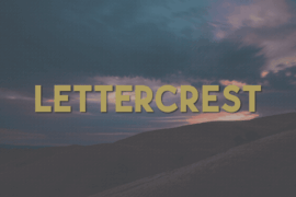 Lettercrest Font