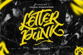 Letterpunk Demo Font