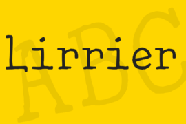Lirrier Font