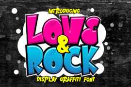 Love & Rock Font