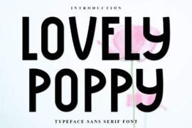 Lovely Poppy Font