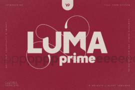 Luma Prime Font