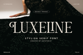 Luxeline DEMO Font