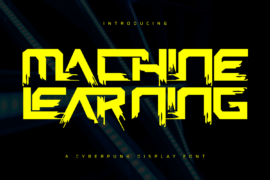 Machine Learning Demo Font