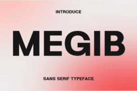 Megib Font