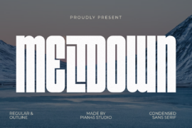 Meltdown Font