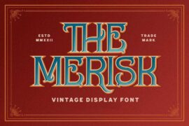 Merisk Font