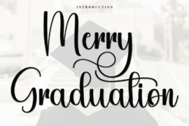 Merry Graduation Font