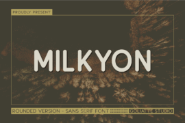 Milkyon Font