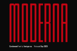 Moderna Font