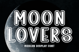 Moon Lovers Font