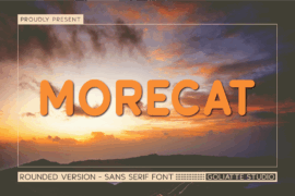 Morecat Font