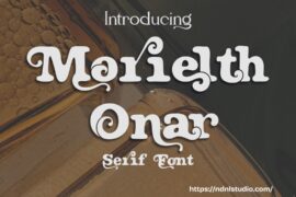Morielth Onar Font