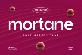 MortaneDEMO Font