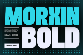 Morxin Bold Demo Font
