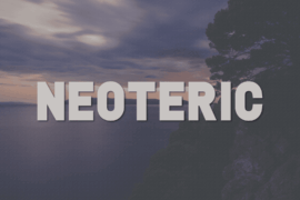 Neoteric Font