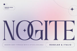 Nogite Modern Demo Font