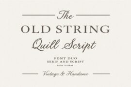 Old String Font