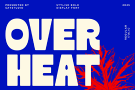 Over Heat DEMO Font