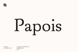 Papois Trial Font Family