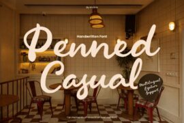 Penned Casual Demo Font