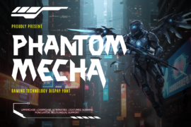 Phantom Mecha Trial Font