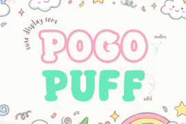 Pogo Puff Font Family