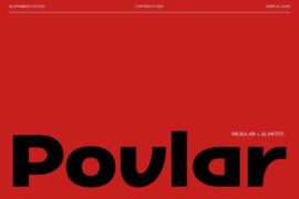 Povlar Font Family