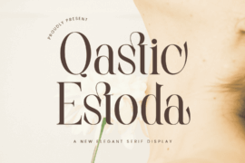Qastic Estoda Font