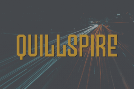 Quillspire Font