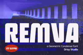 Remva Demo Font