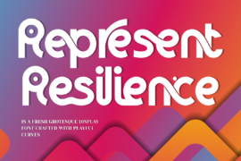Represent Resilience Demo Font