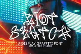 Riot Sketch Font